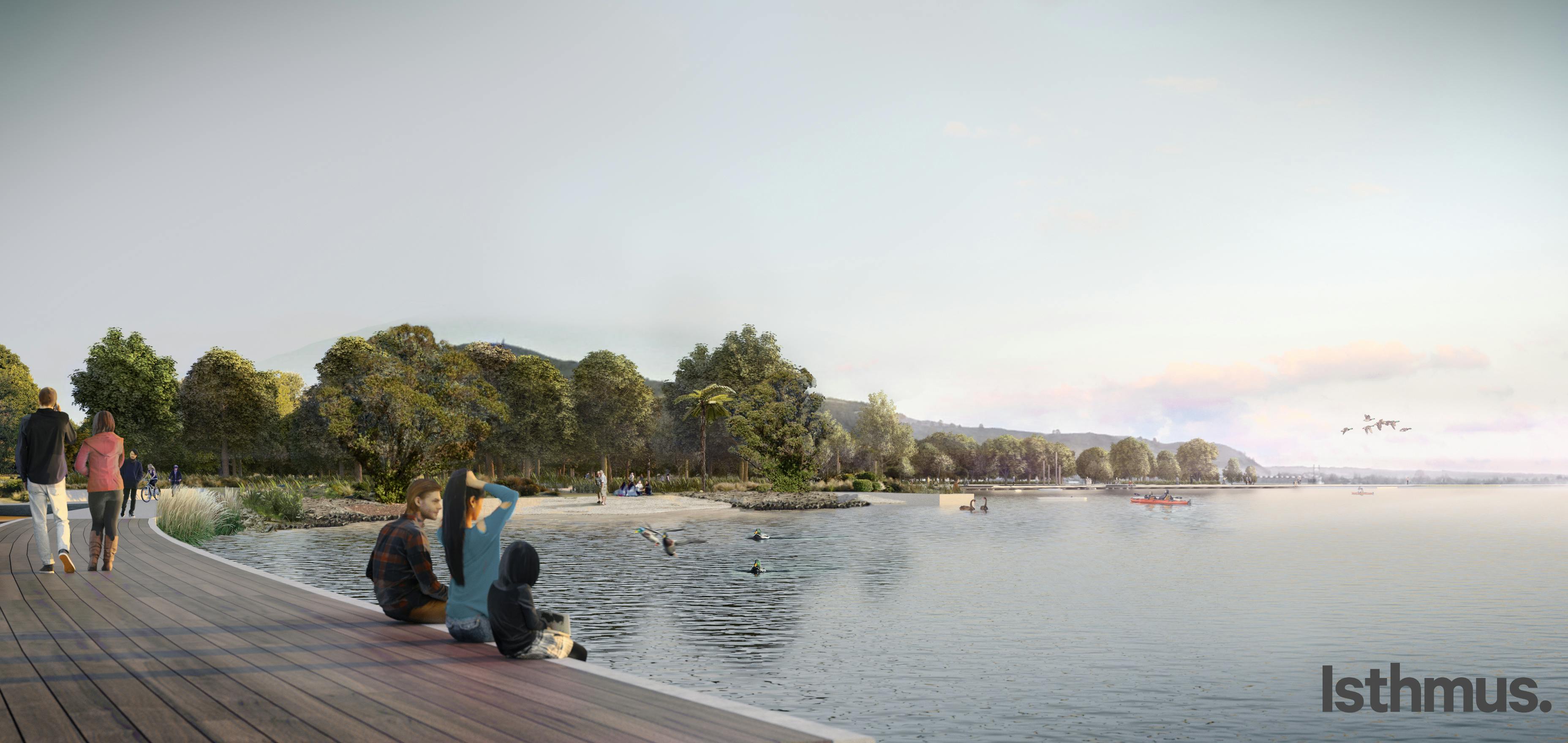 Lakefront Rotorua Walkway Eastern View C Hi Res