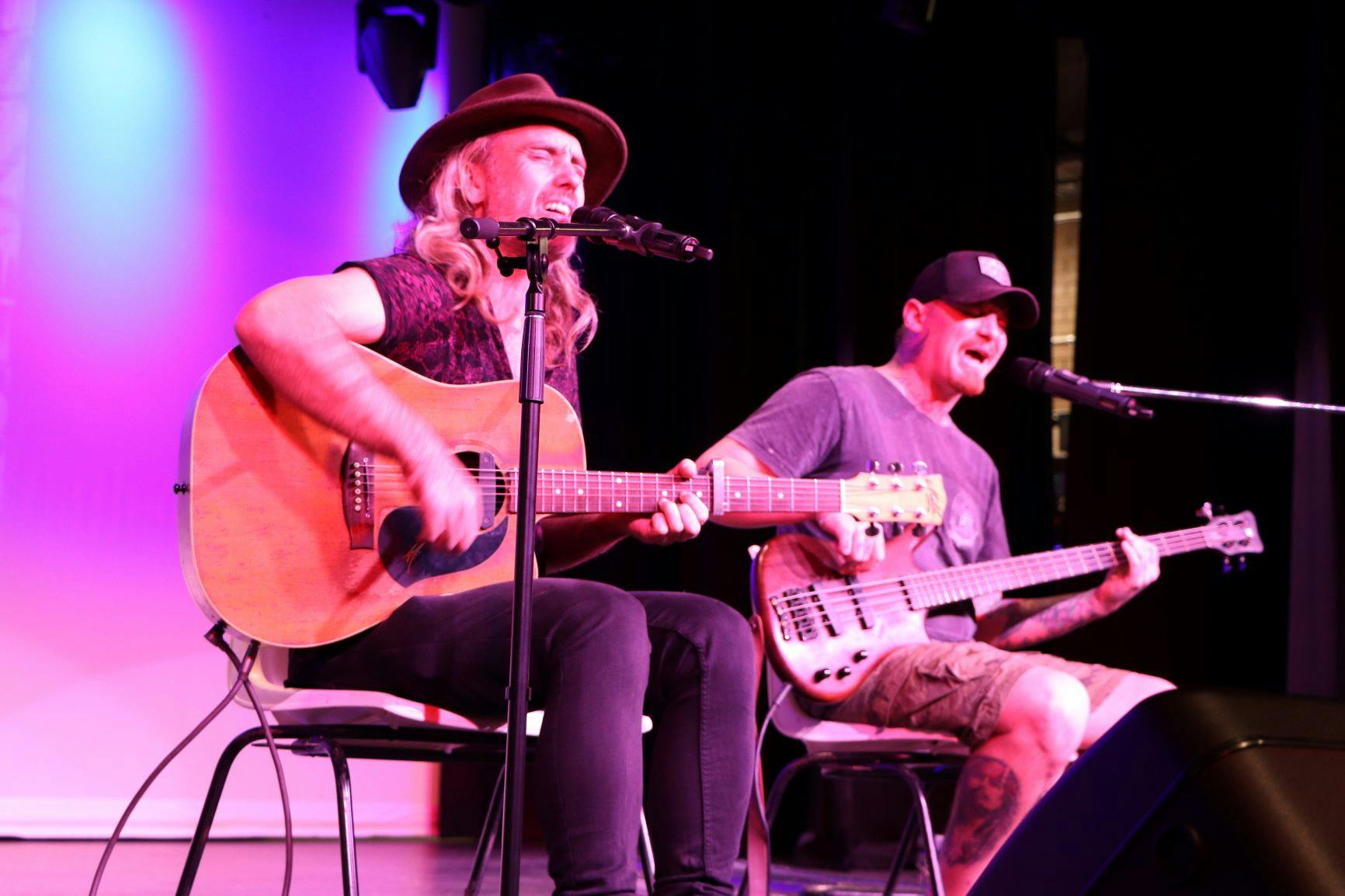 The Matty Rogers duo playing at Live and Local music forum in Murwillumbah in August 2022 (7).JPG