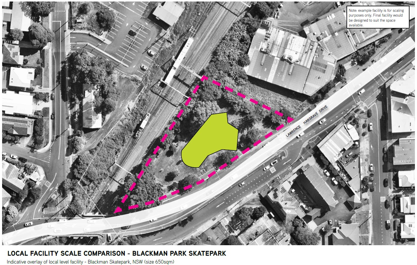 Site Map - WF Jackson Park Thirroul