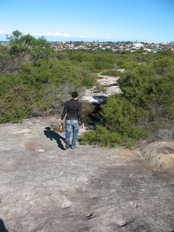 Route of the proposed walkway