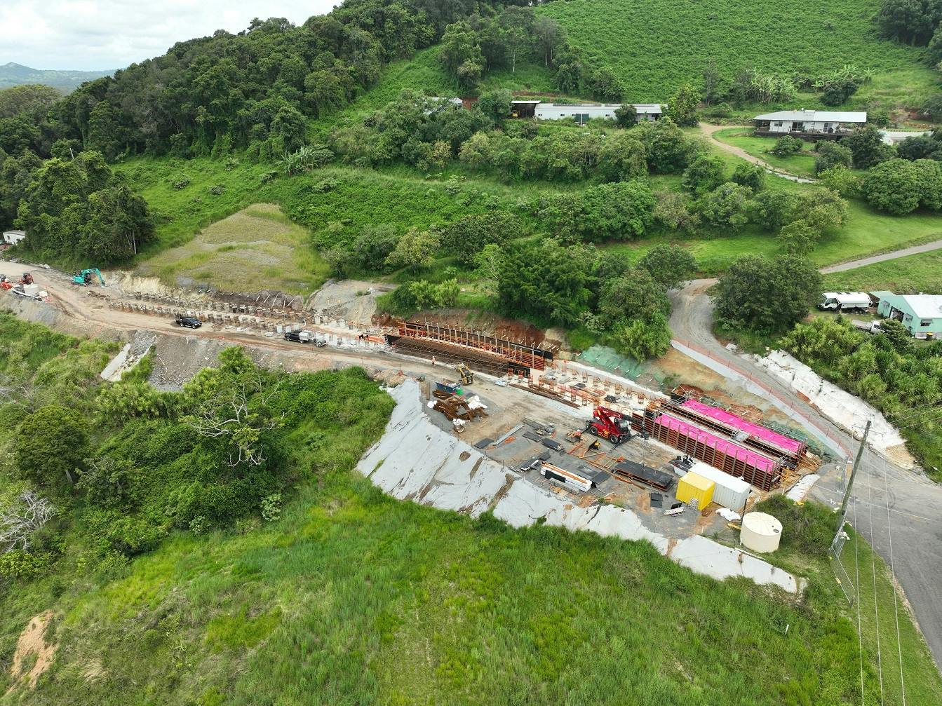 Black Mountain Road - aerial image - November 2024