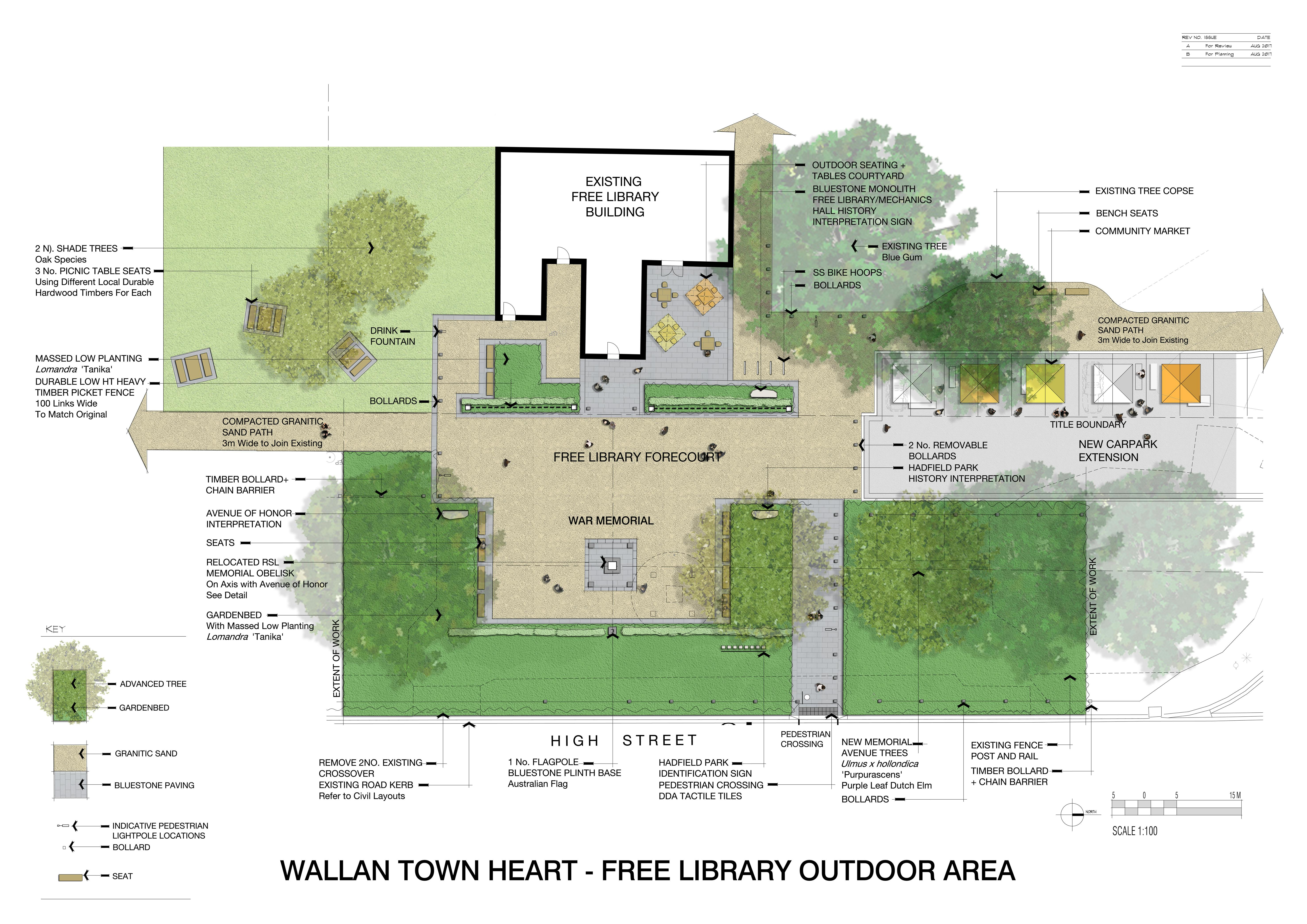 Wallan Town Heart Free Library Detailed