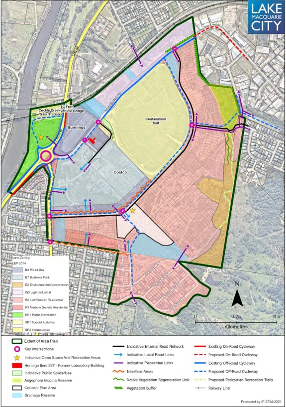 Draft Cockle Creek Precinct Area Plan.PNG