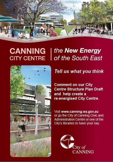 Canning City Centre Comment on the Draft Structure Plan