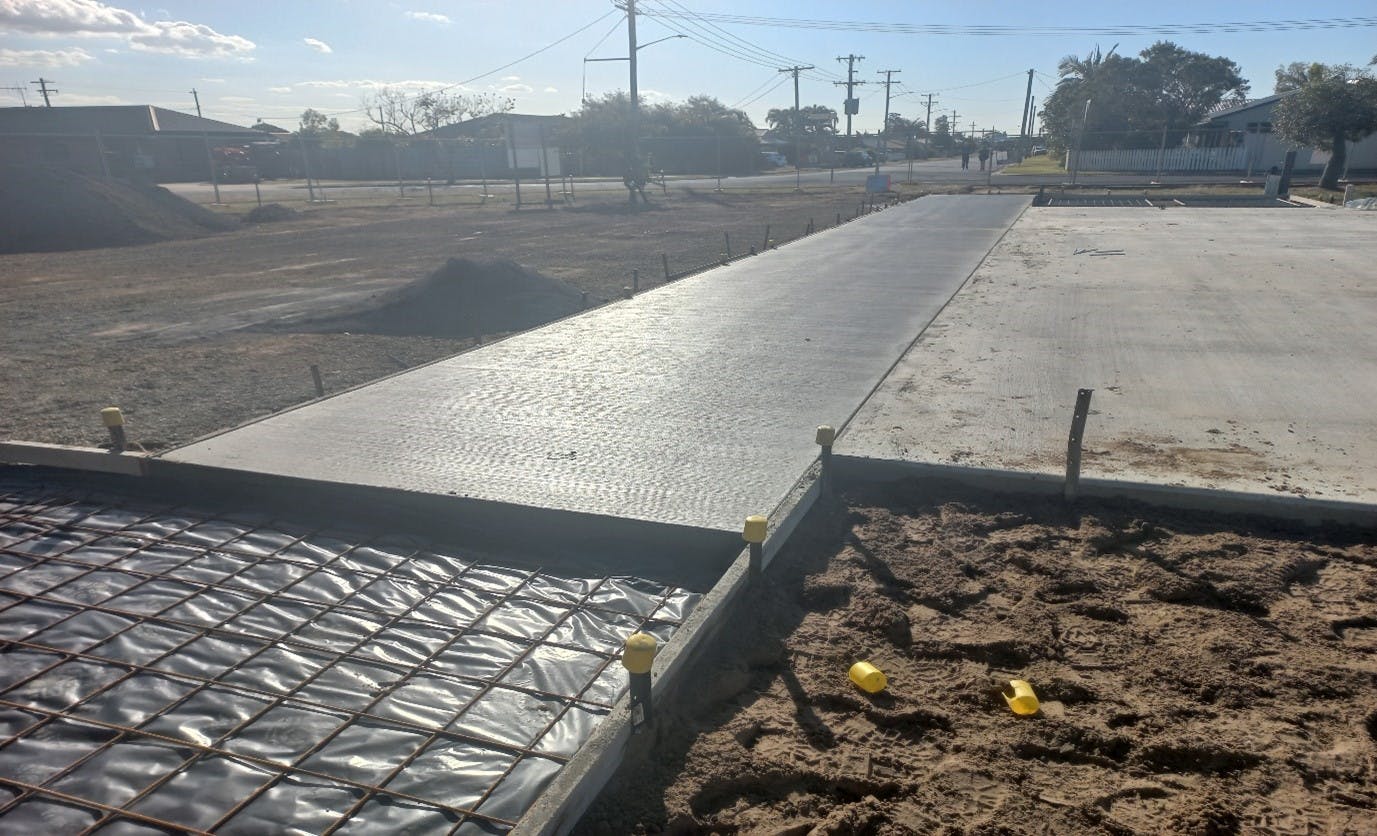 Laurisen Park - first stage of concrete pathway completed July 2024.jpg