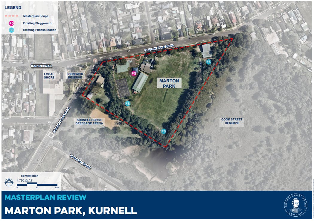 Marton Park, Kurnell - Masterplan review 