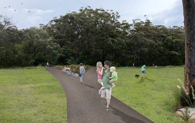 A shared path for all the community to use