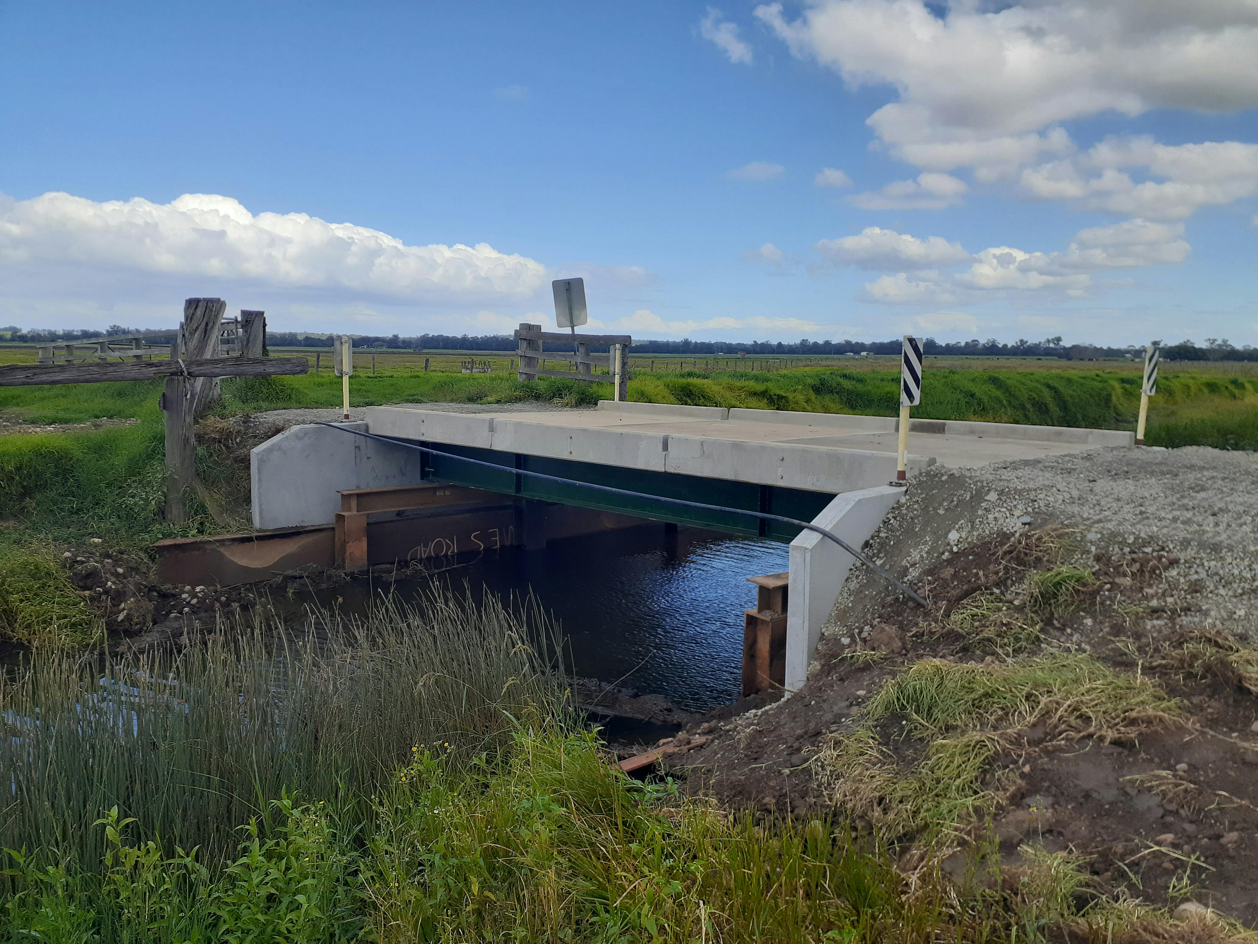 The James Road bridge upgrade project is now complete - March 2024