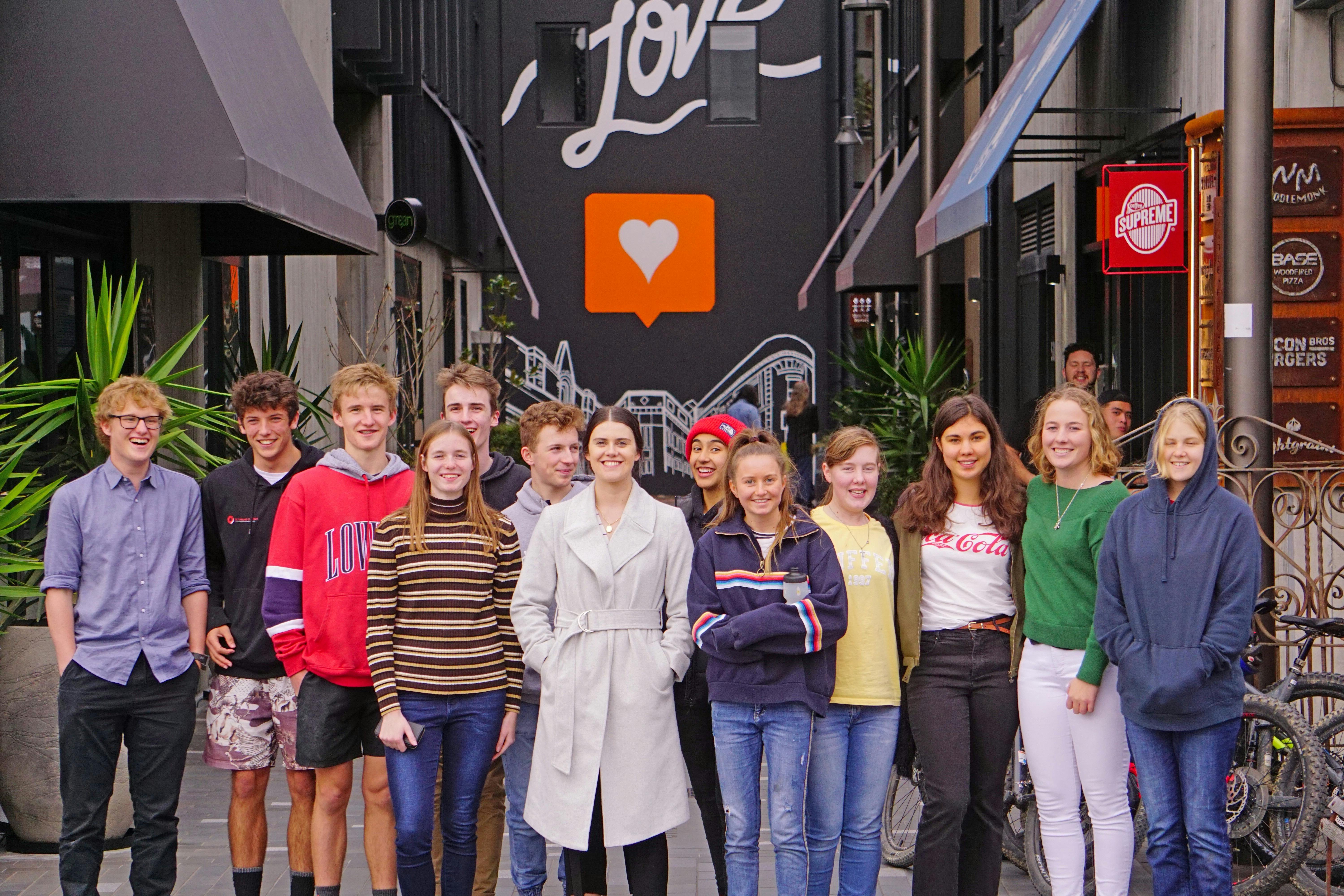 Youth Rōpū members