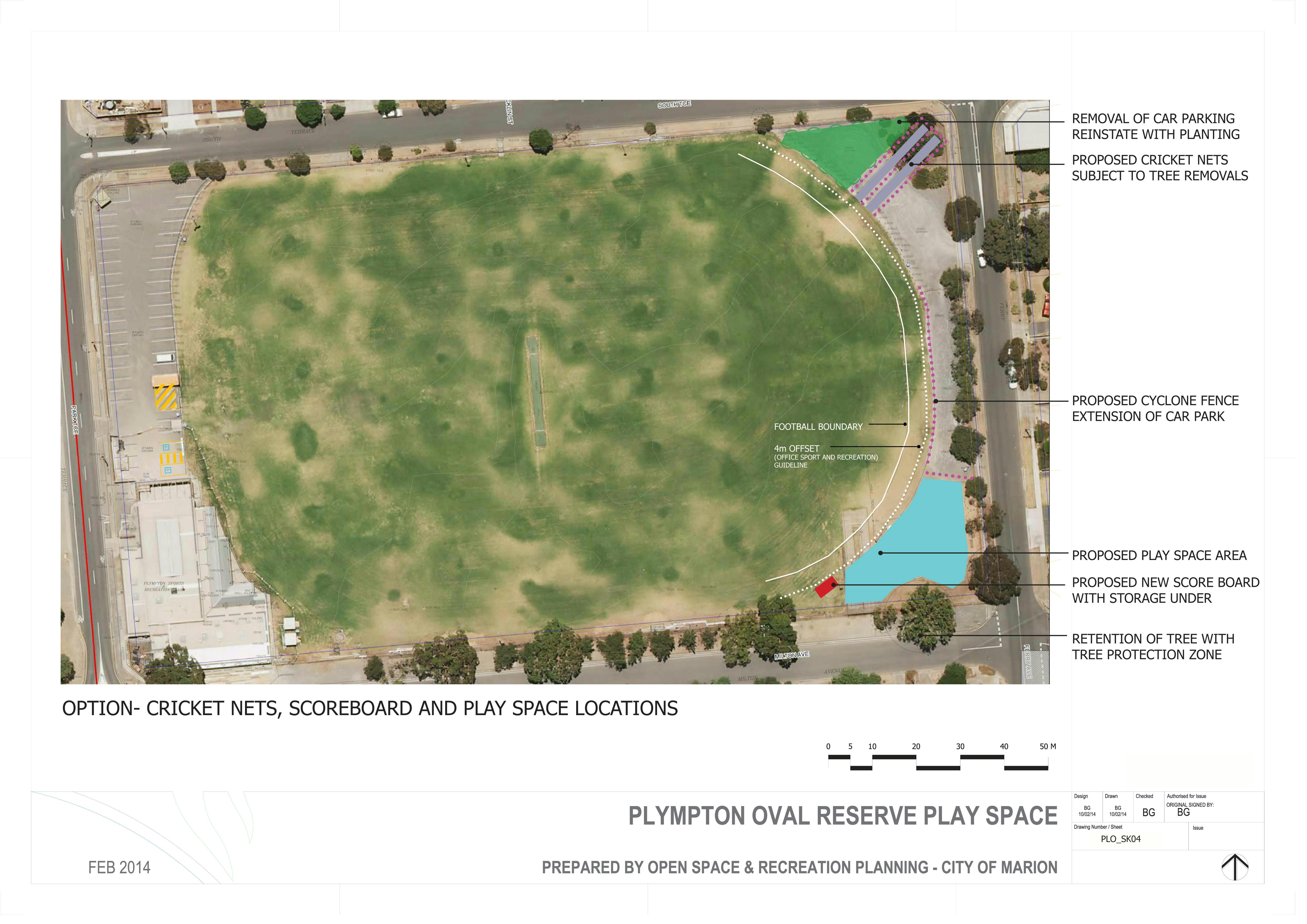 Plympton Oval Concept Design February 2014