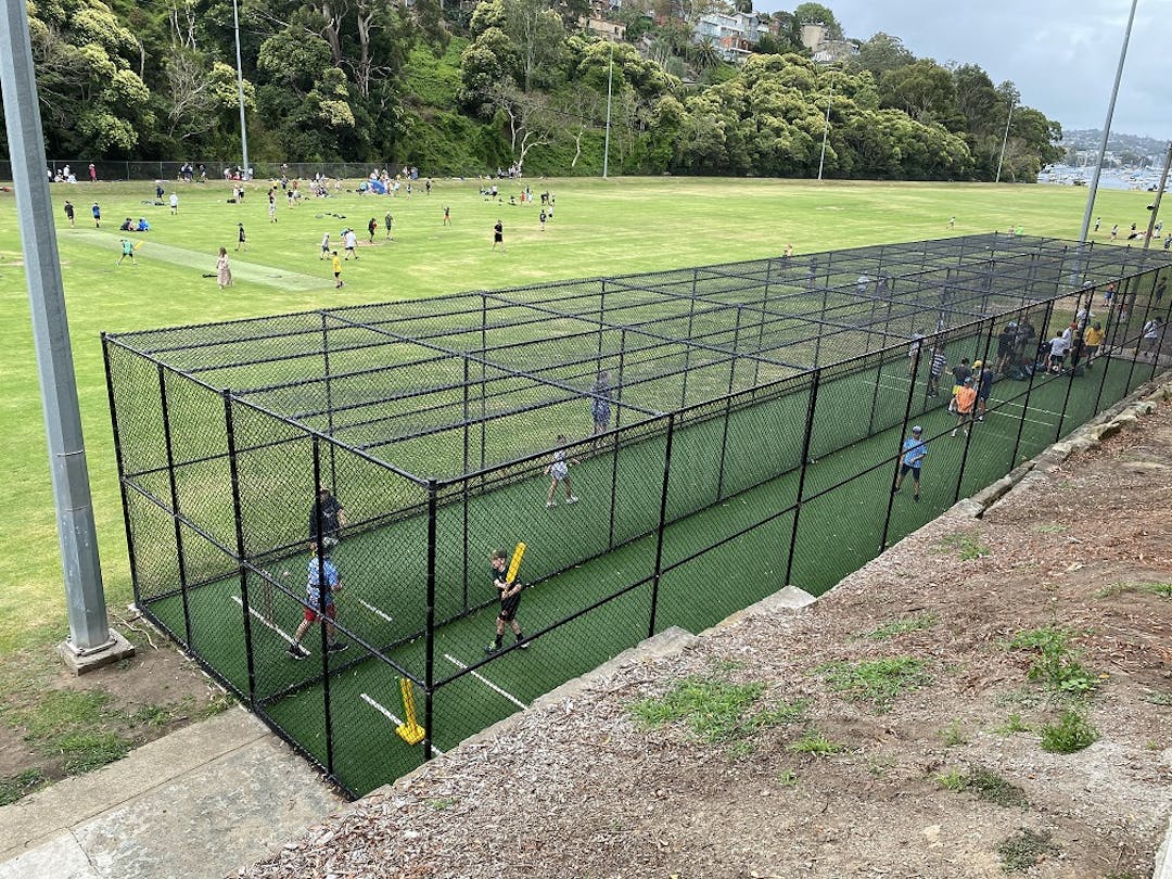 Current cricket nets at Primrose Park