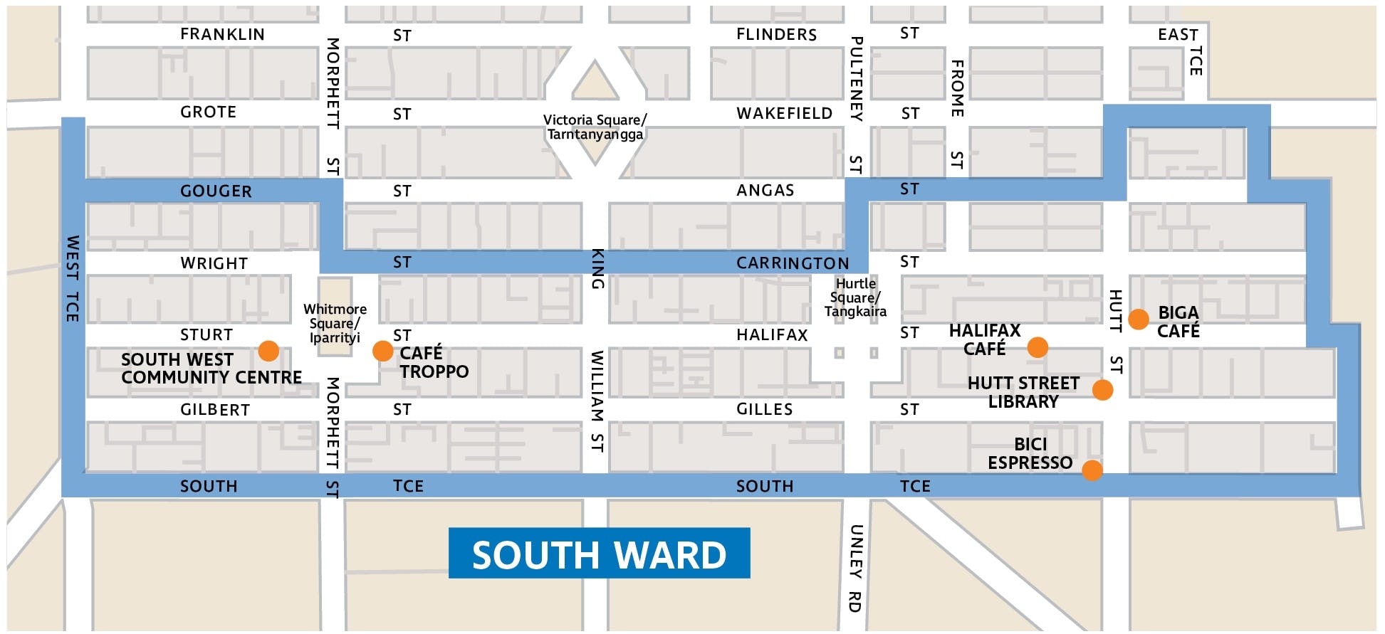 South Ward Map