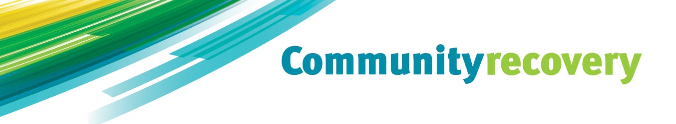 Community Recovery branded banner