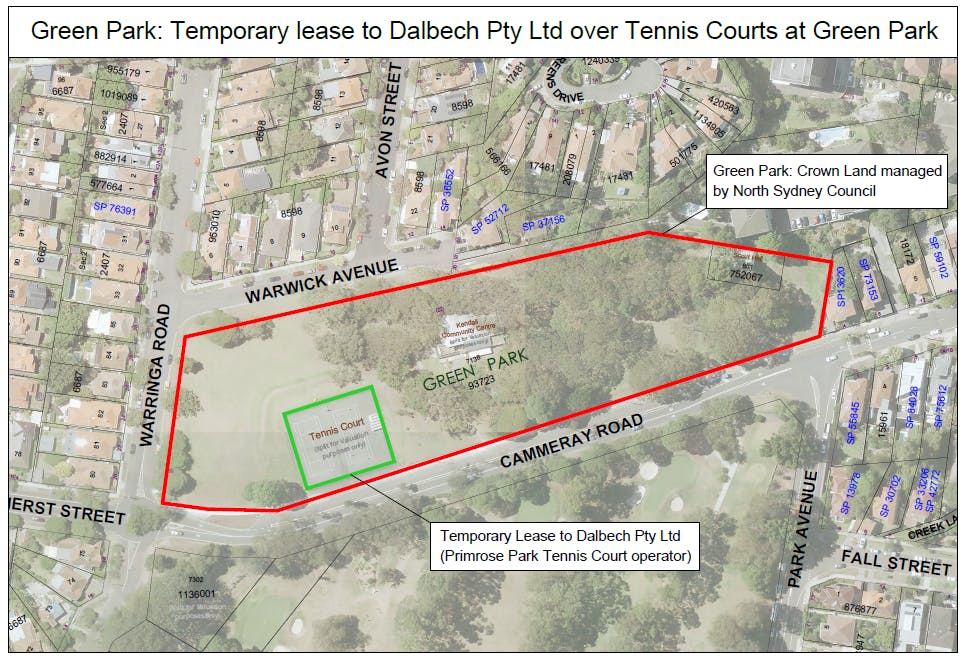Fig 3 Temporary Lease to Delbech Pty Ltd over Green Park Tennis Courts.png
