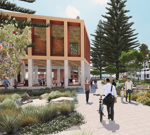 Team member, Civic Precinct project team