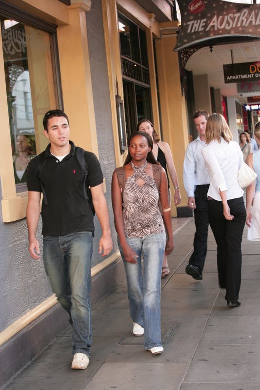 Rundle Street Pedestrians