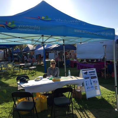 Public Display at Airlie Beach Markets