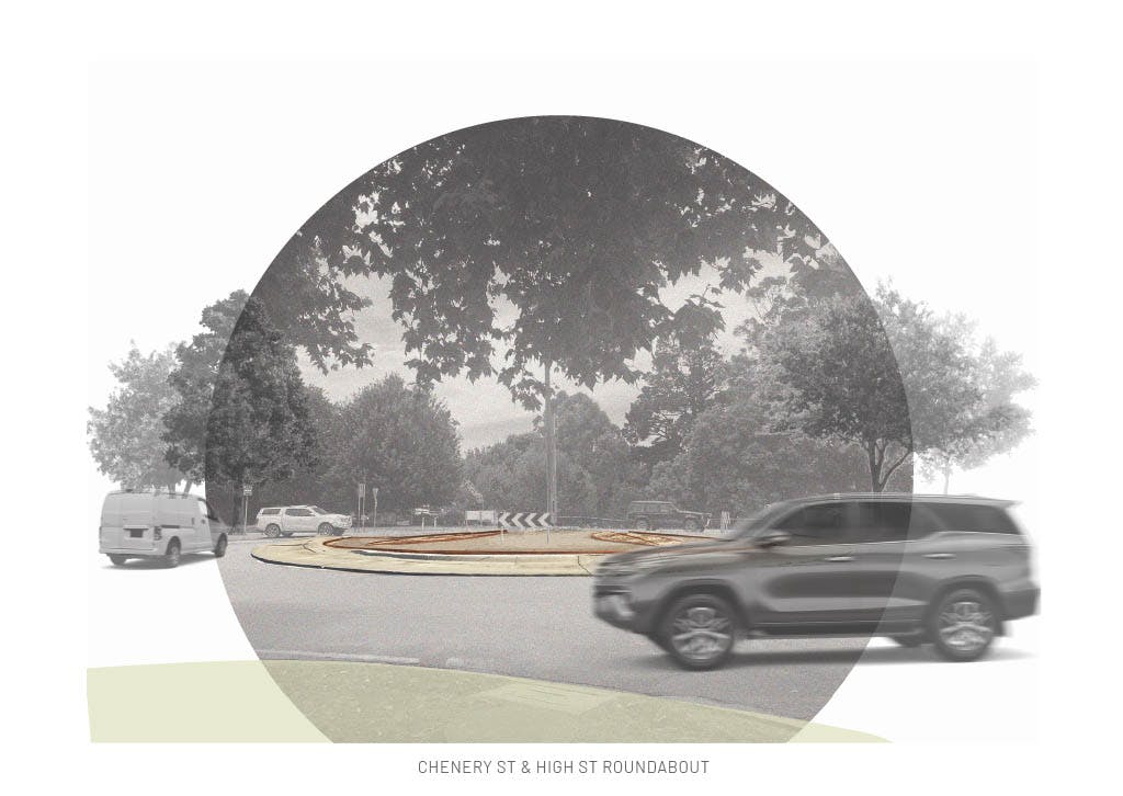 Location 1: Chenery Street - High Street Roundabout