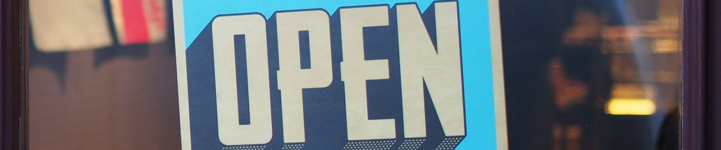 shop open sign