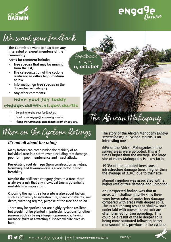 Tree Replanting Consultation Fact Sheet Revised32