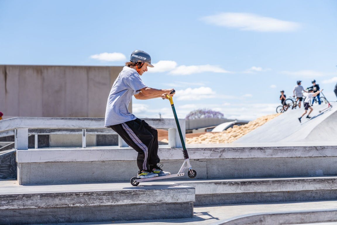 Opening day photos City of Bayswater Skate Park Redevelopment