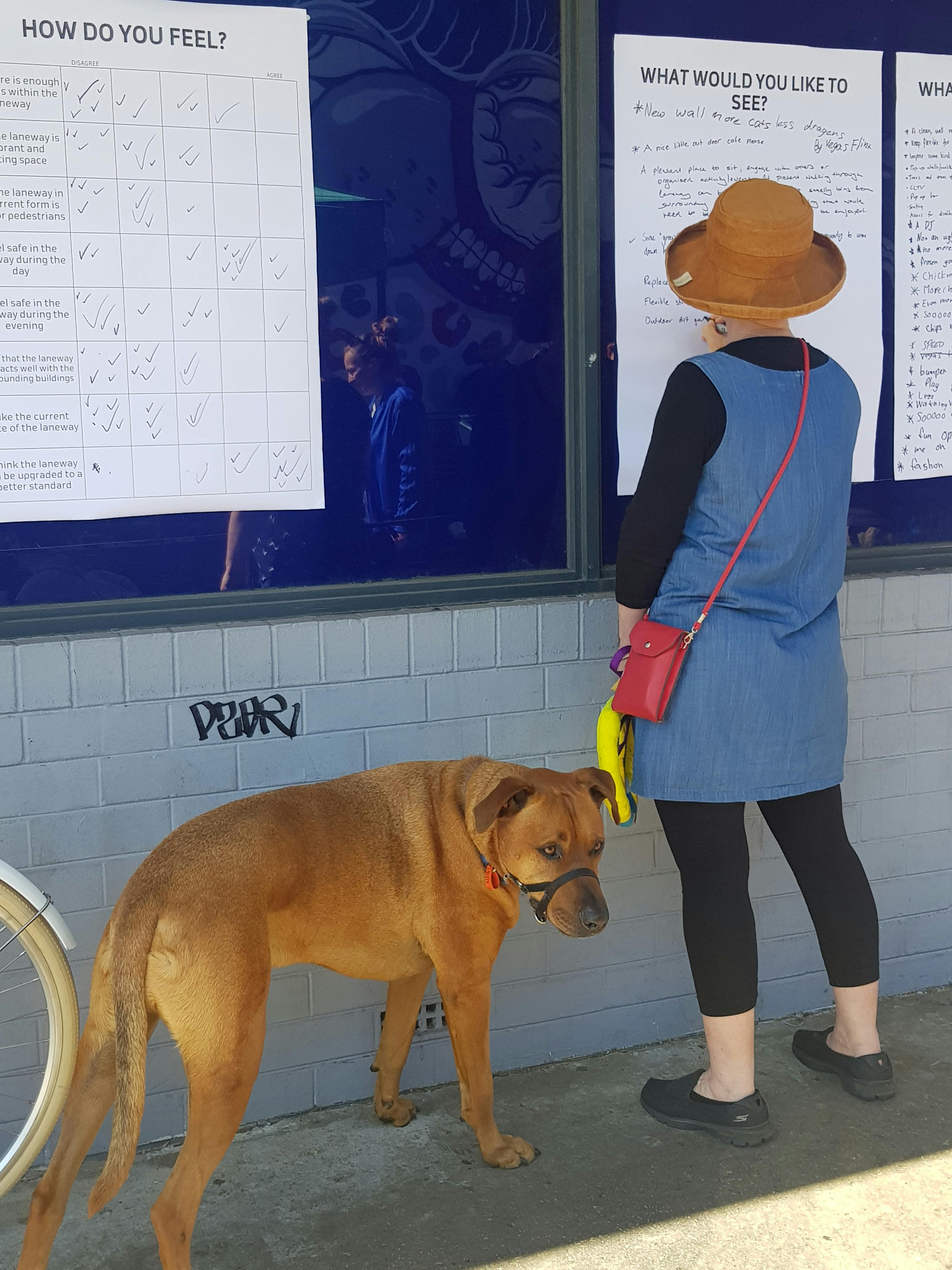 Pop up engagement for ROW52 project