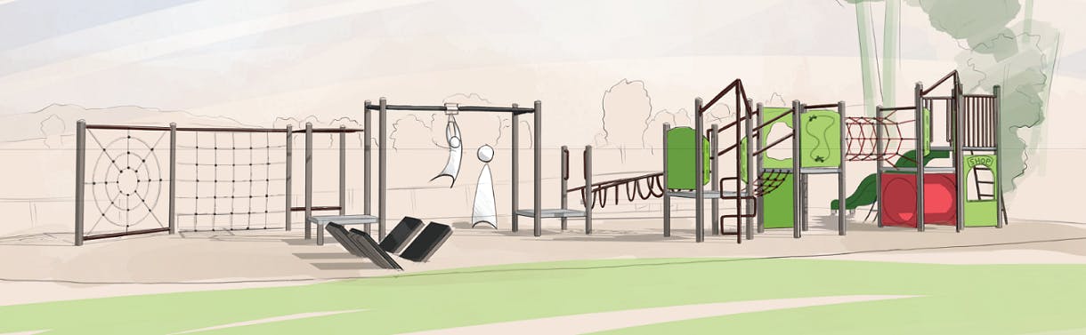 Proposed Rathdowney Memorial Grounds playground upgrade