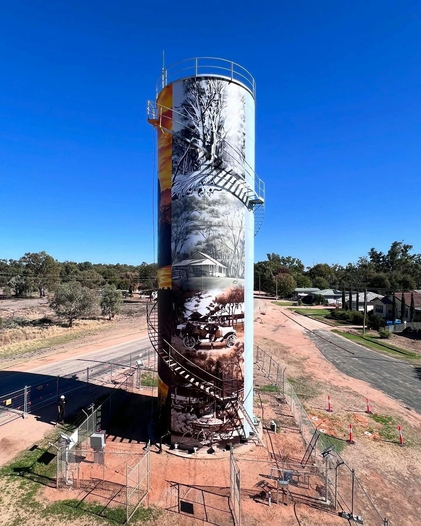 Moulamein mural 1
