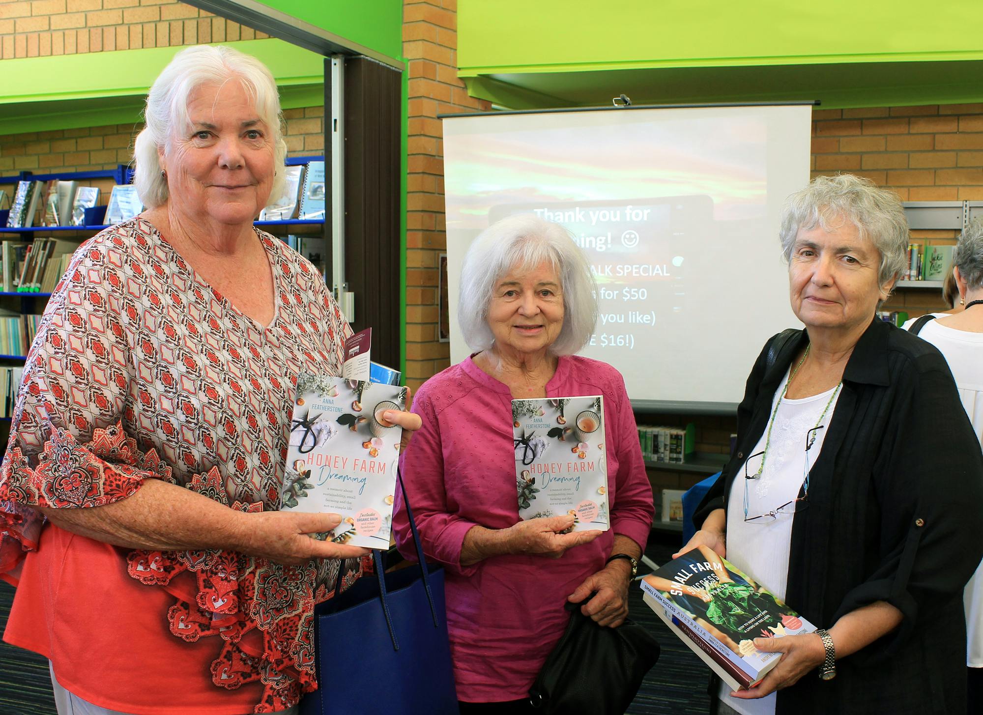 Audience members from the Anna Featherstone Author Talk at Kempsey Shire Library