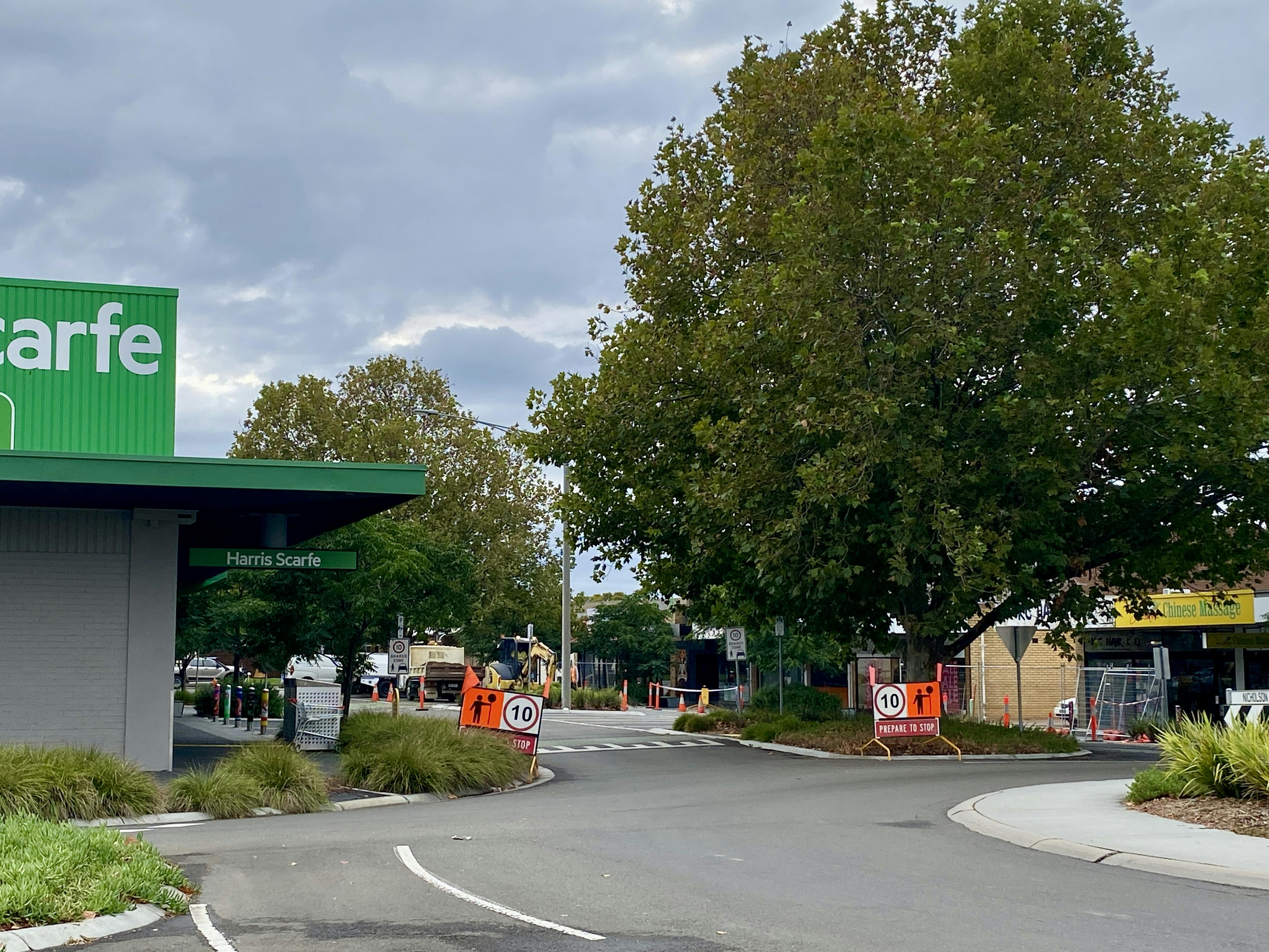 Nicholson Street works - 17 April 2024