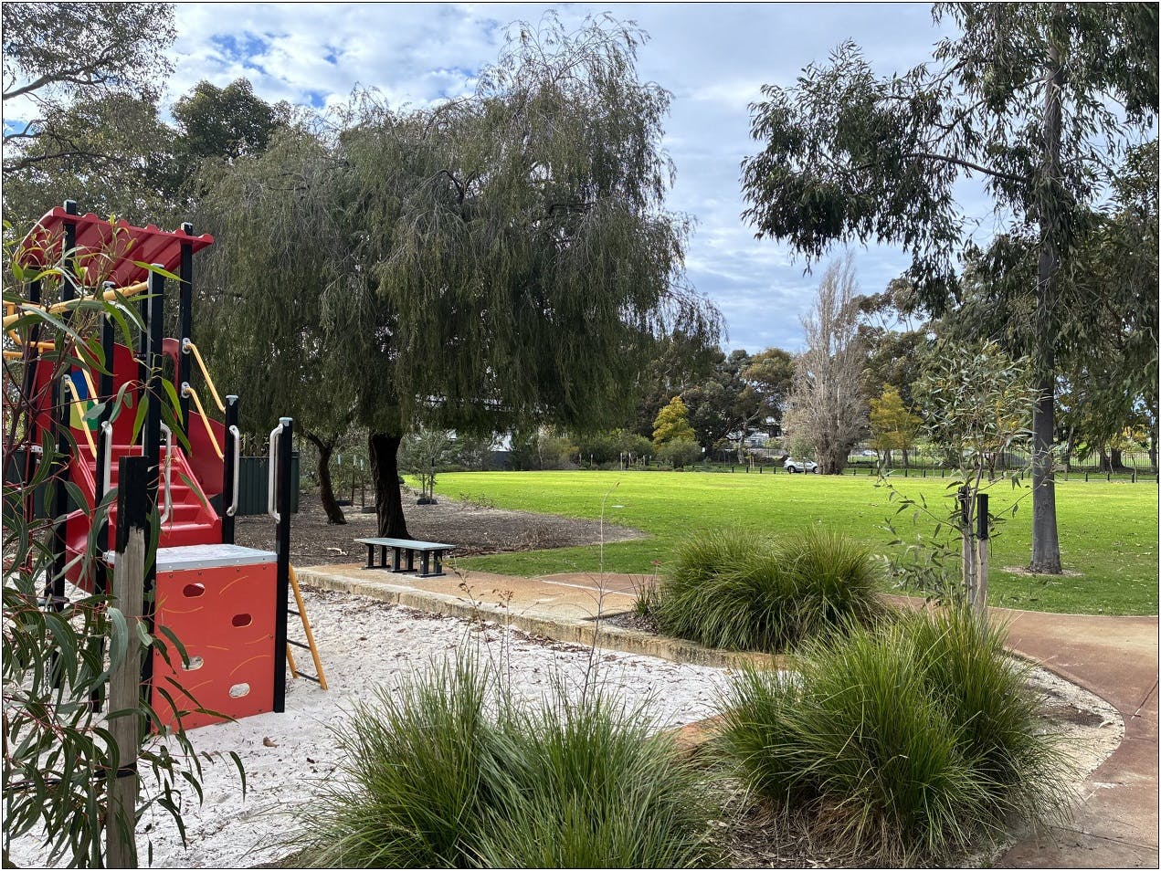 Hope Avenue playground - current view