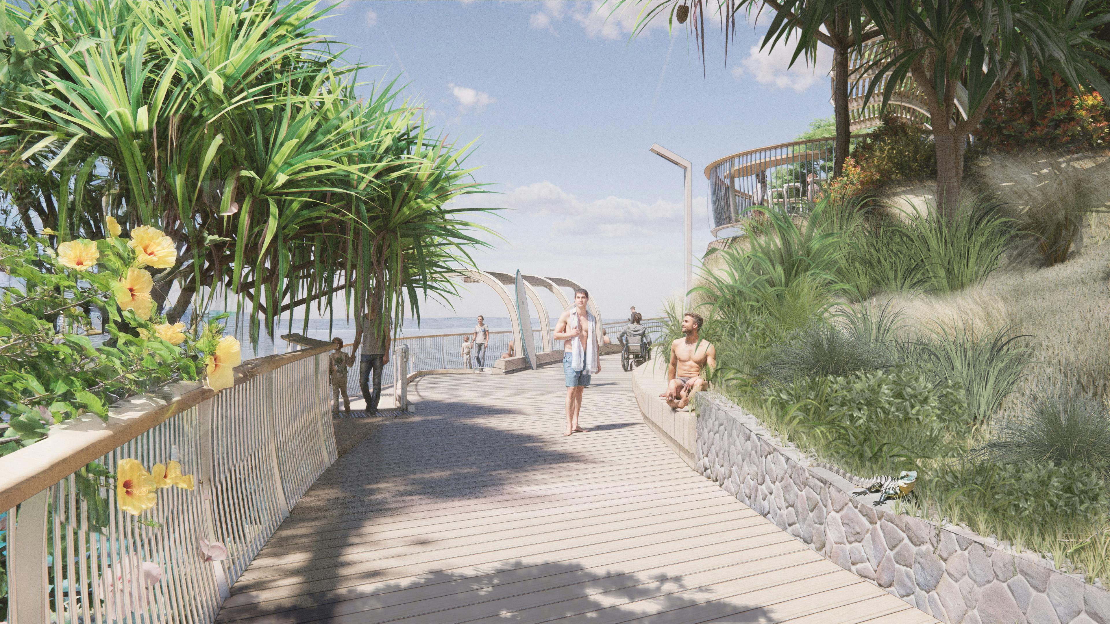 Greenmount Headland - Updated design perspective 2