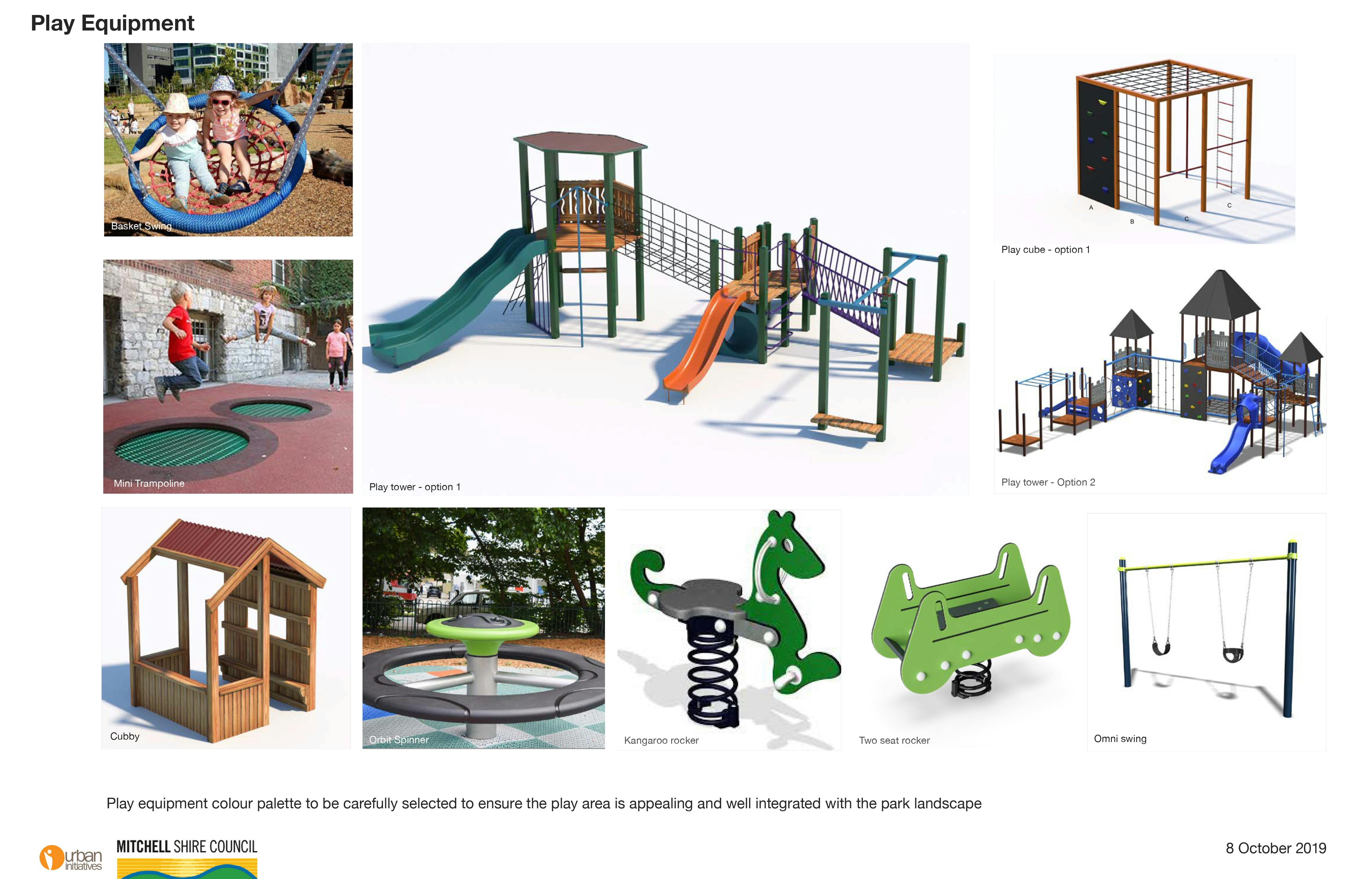 Ryans Creek Play Equipment