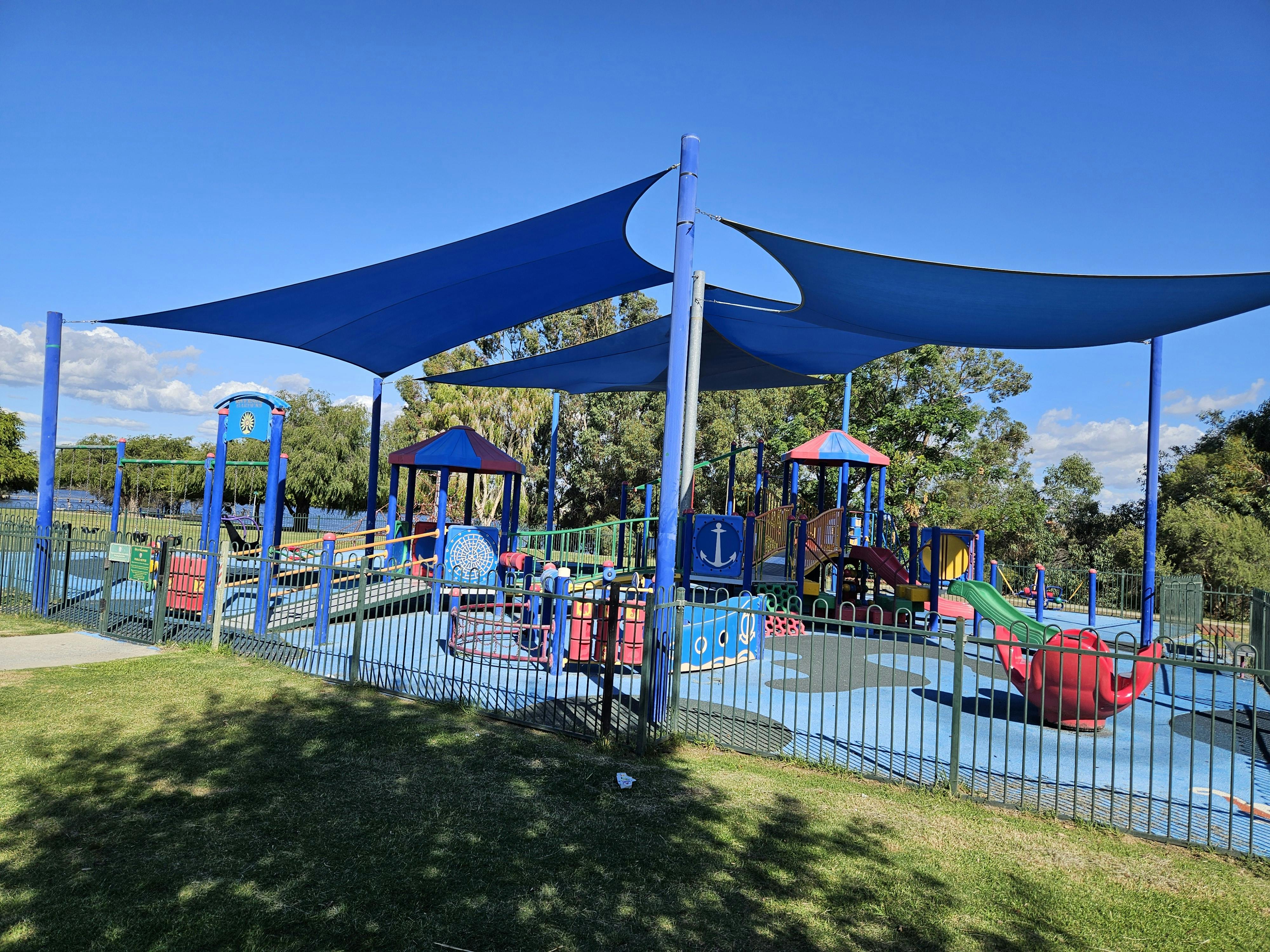 Overview of existing play space