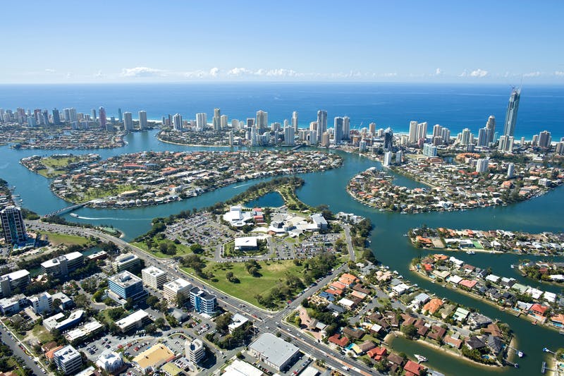 Gold Coast Cultural Precinct and Wider Area