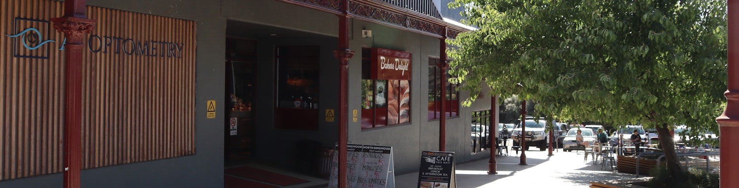 Ringwood North Shopping Centre view from car park