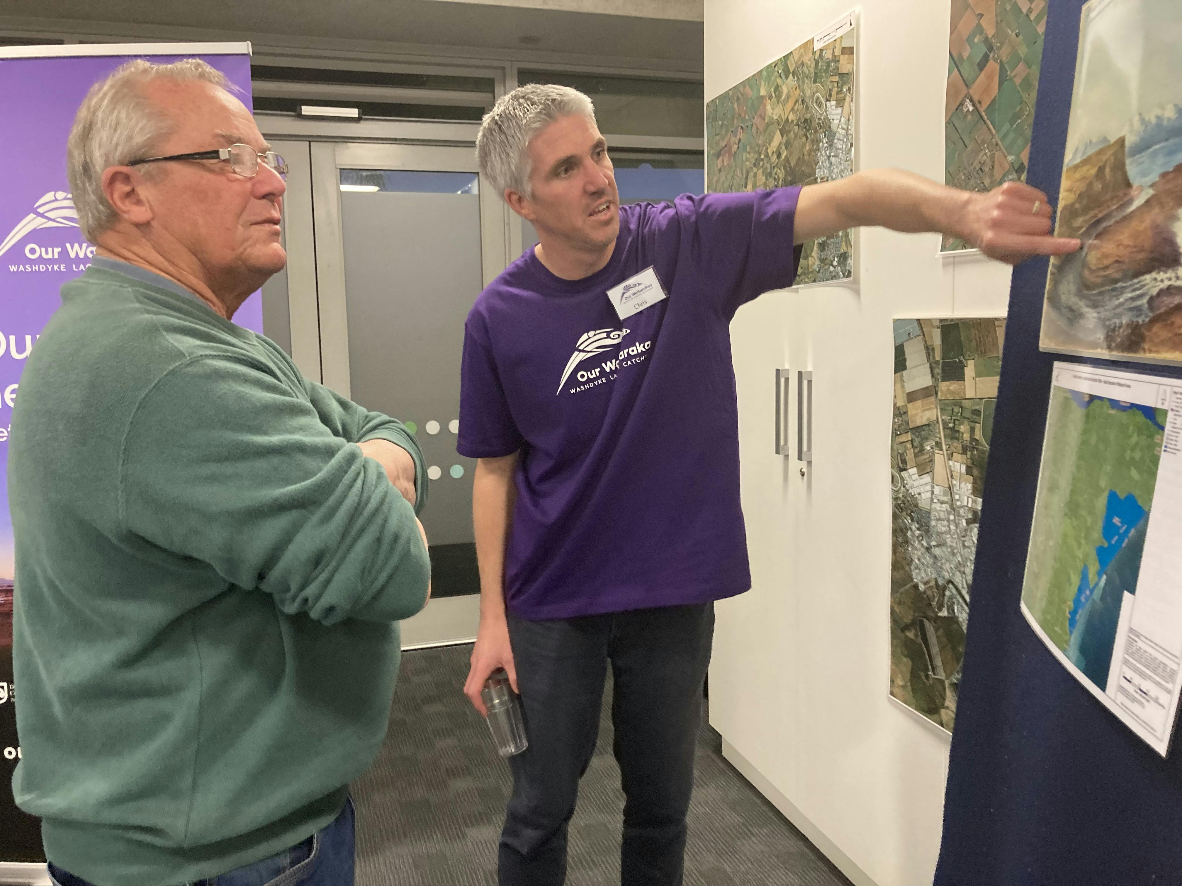 Our Waitarakao Project Lead, Chris Fauth, shares a historic photo of the lagoon