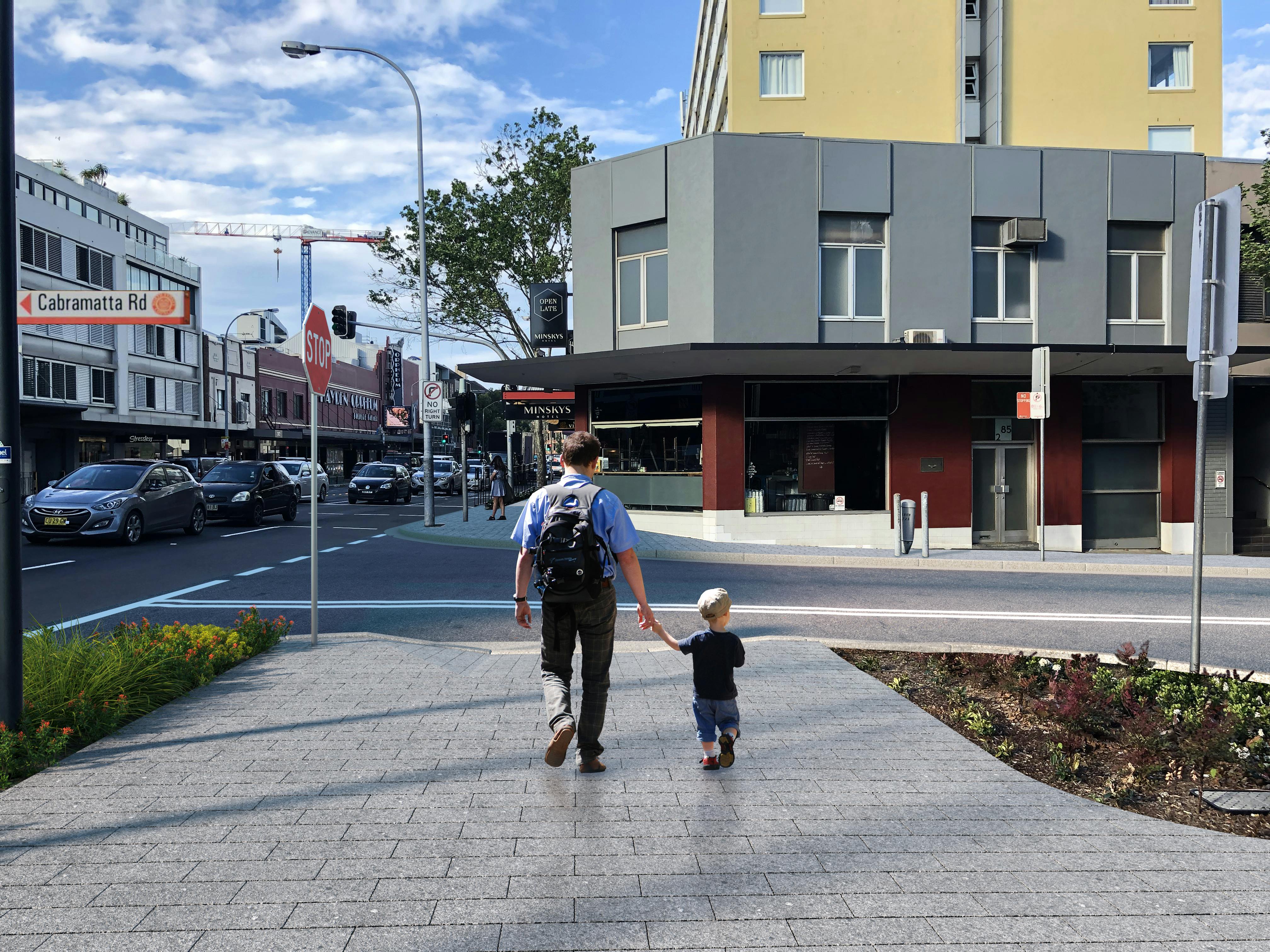 Cabramatta Road Option B - Photomontage, Street Level
