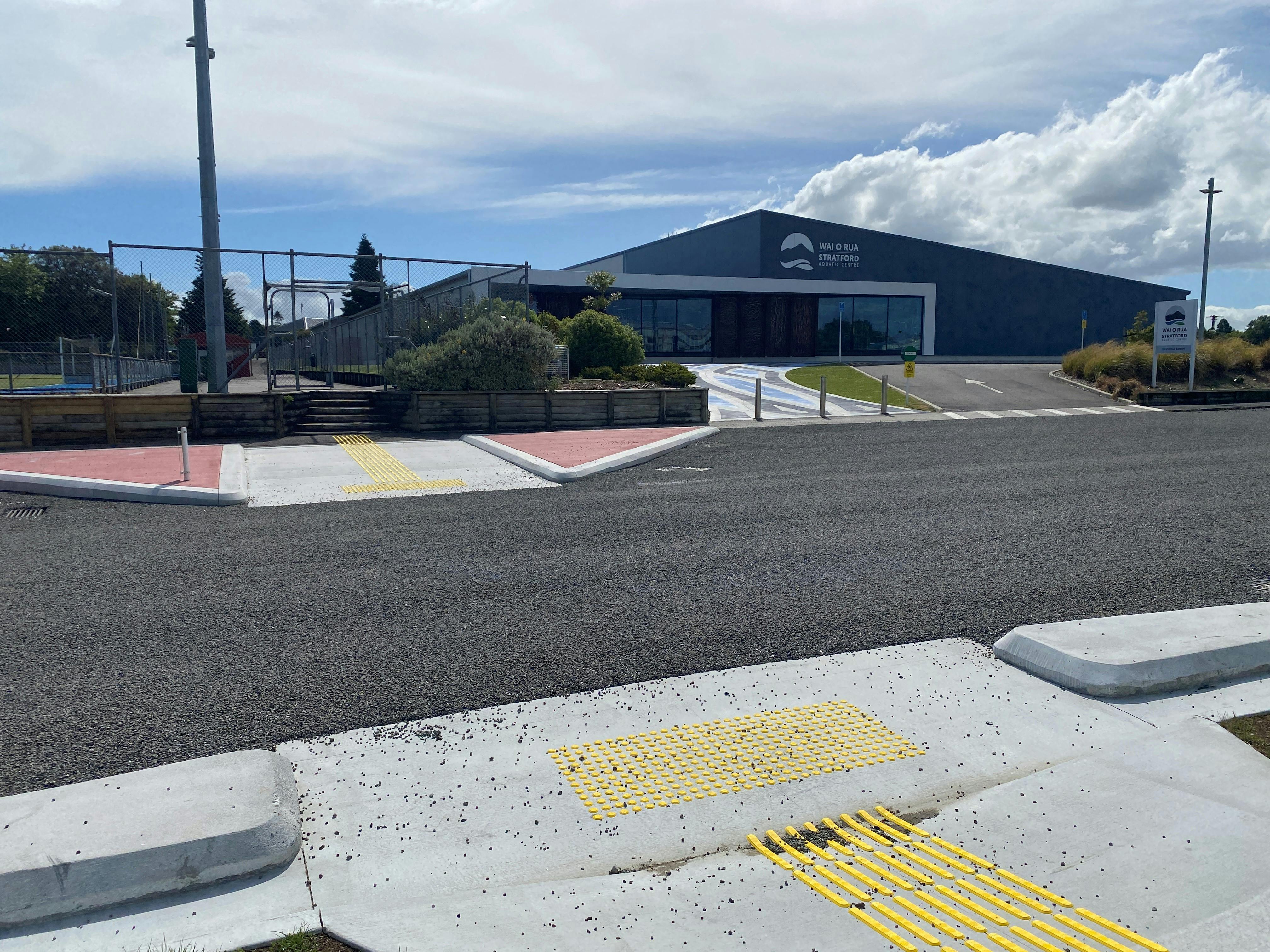 Portia Street - Courtesy crossing complete