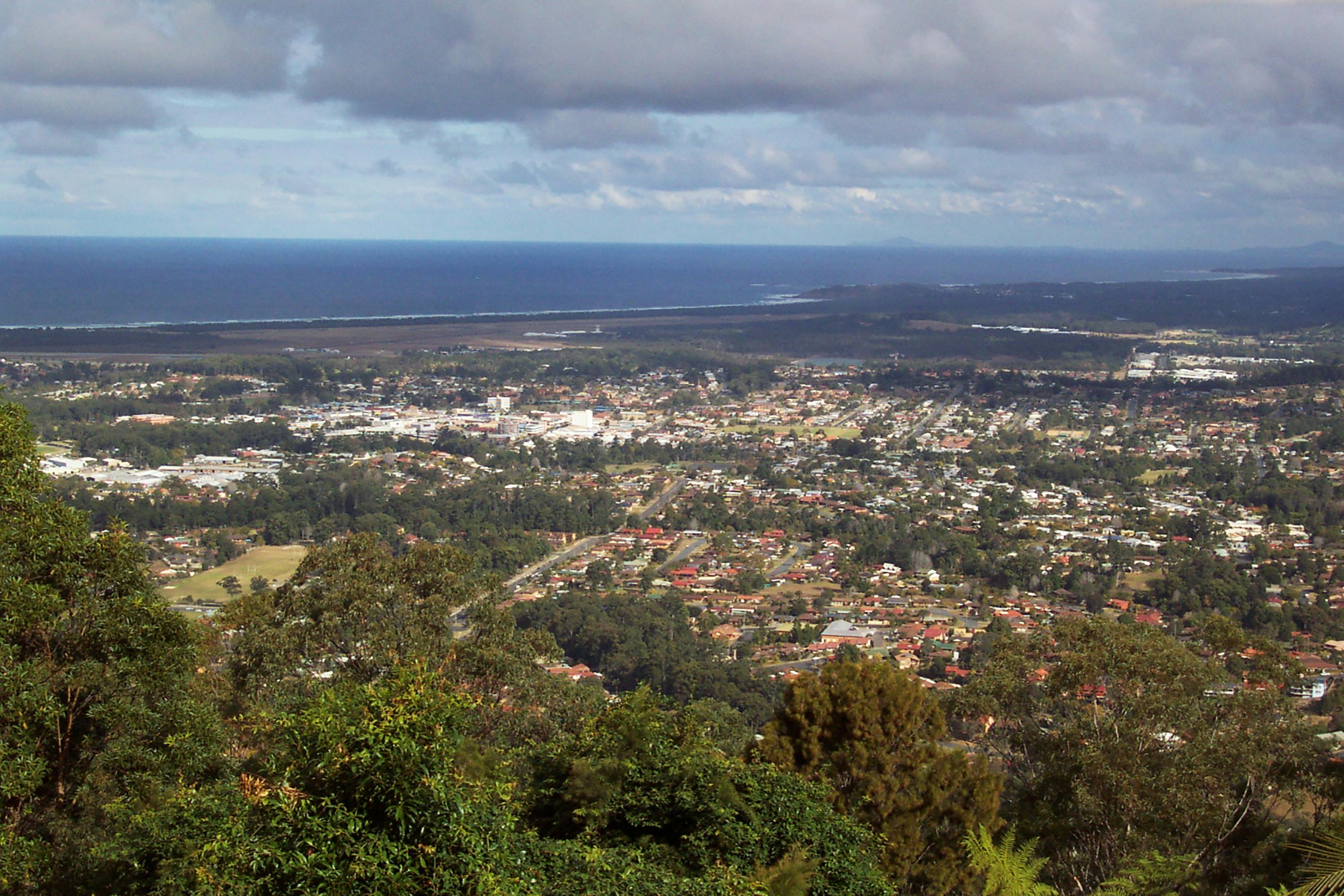 View from Sealy Lookout - Existing