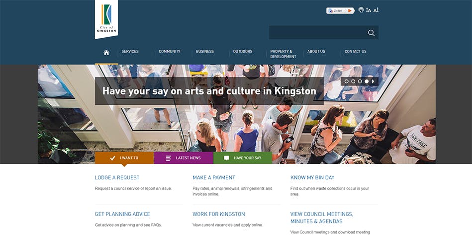 photo gallery help improve the city of kingston website your