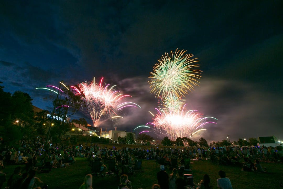 New Year's Eve Alcohol Free fireworks