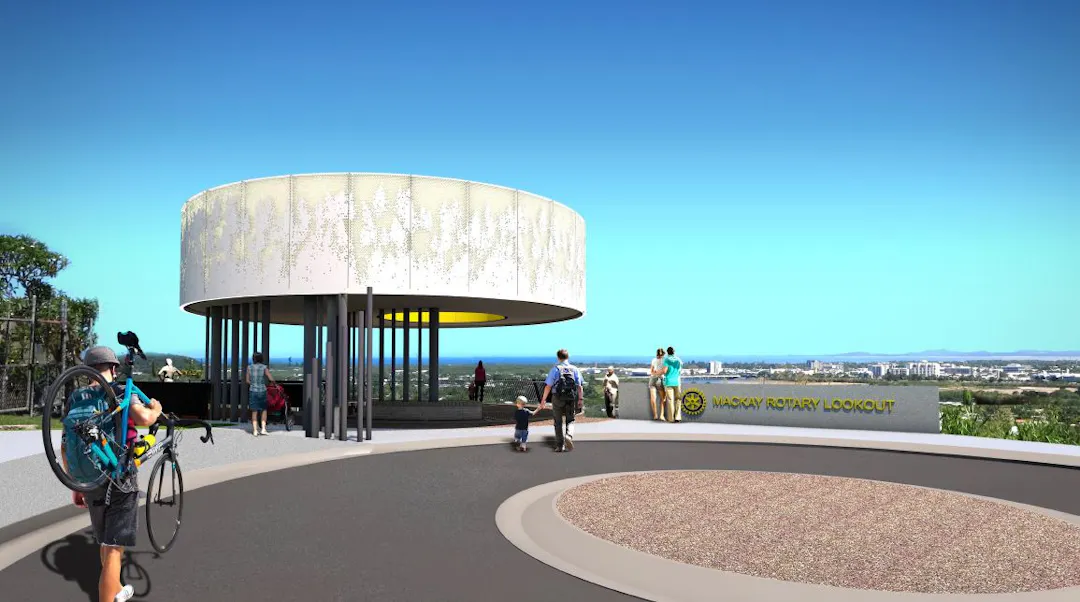 The view from this platform is fantastic. 