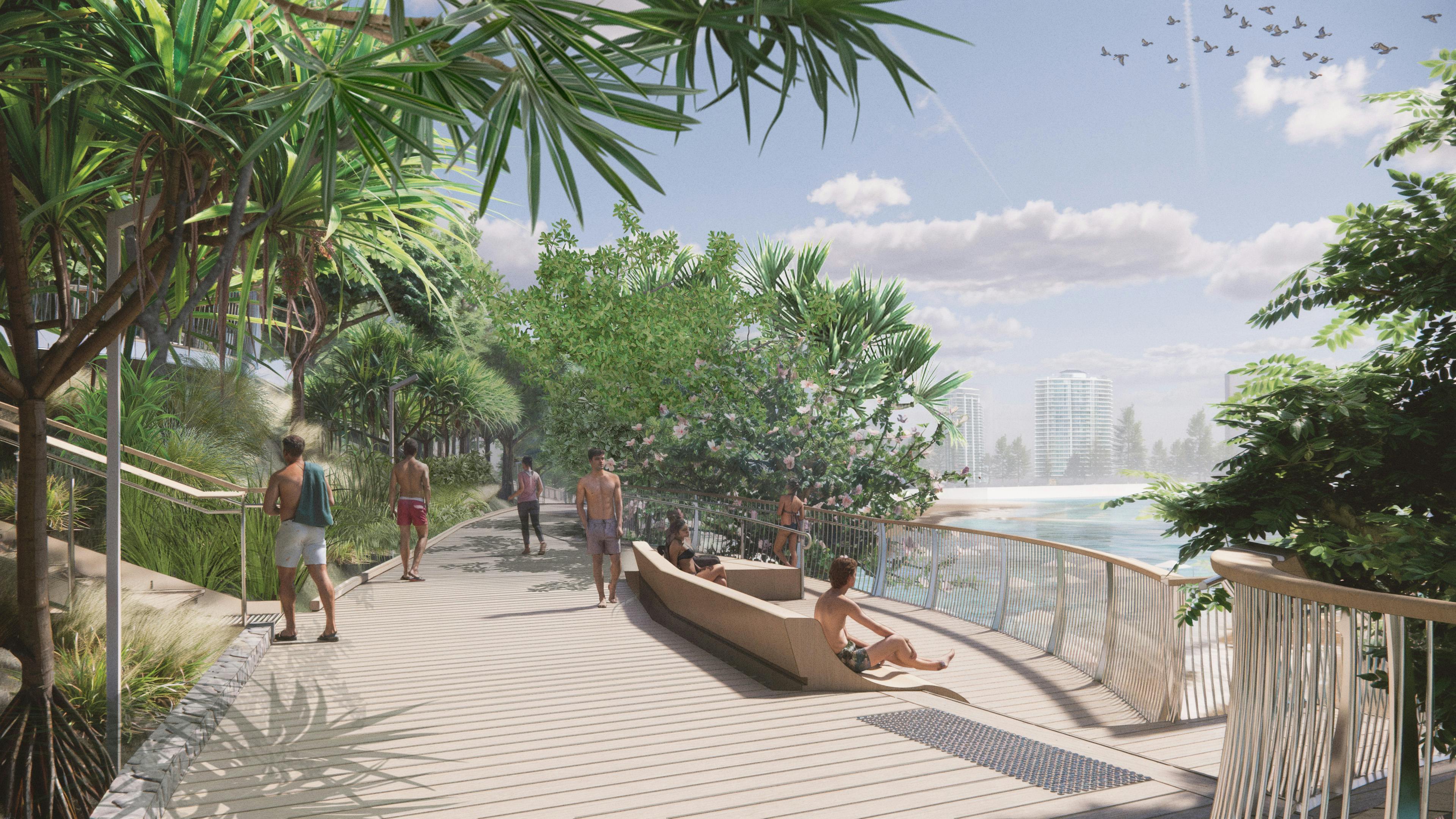 Greenmount Headland - Updated design perspective 1