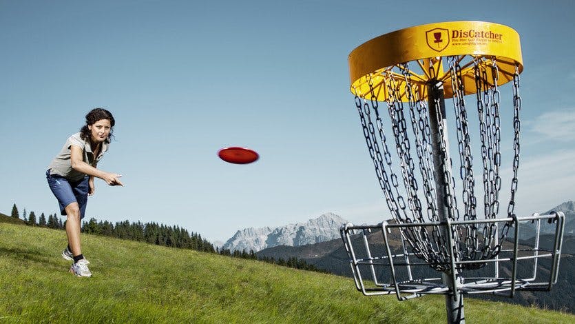 Example of Frisbee/ Disc Golf