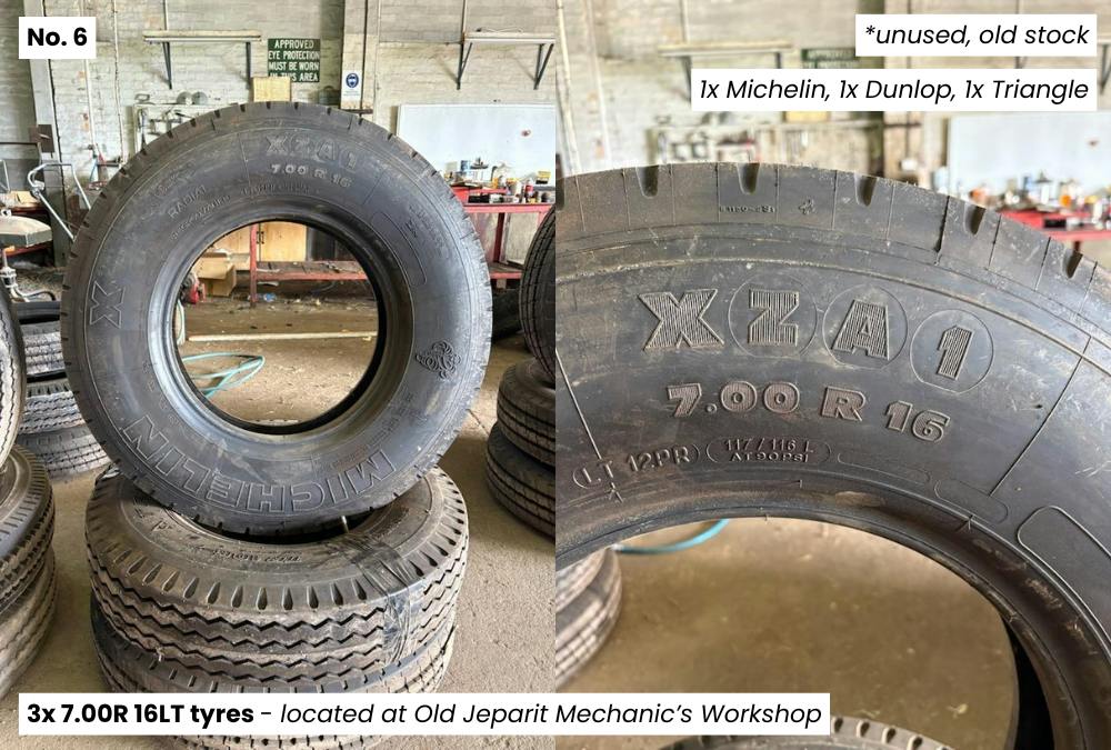 6. 7.00R 16LT tyres - Old Jeparit Mechanics Workshop.png