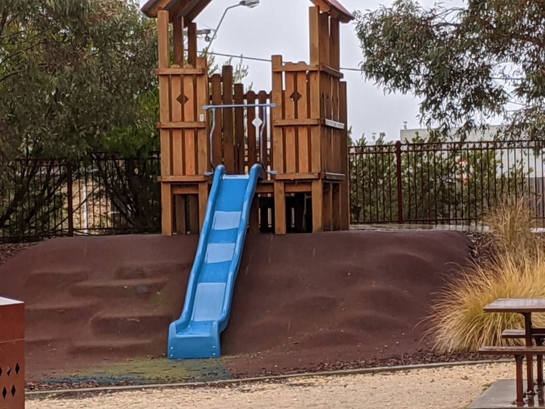 slide at station domain playground