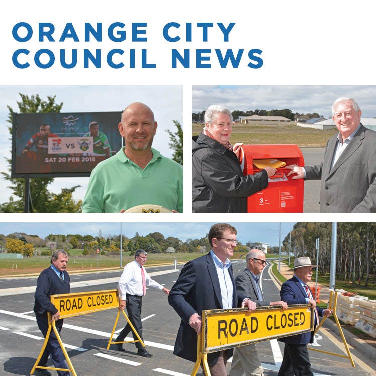Orange City Council News