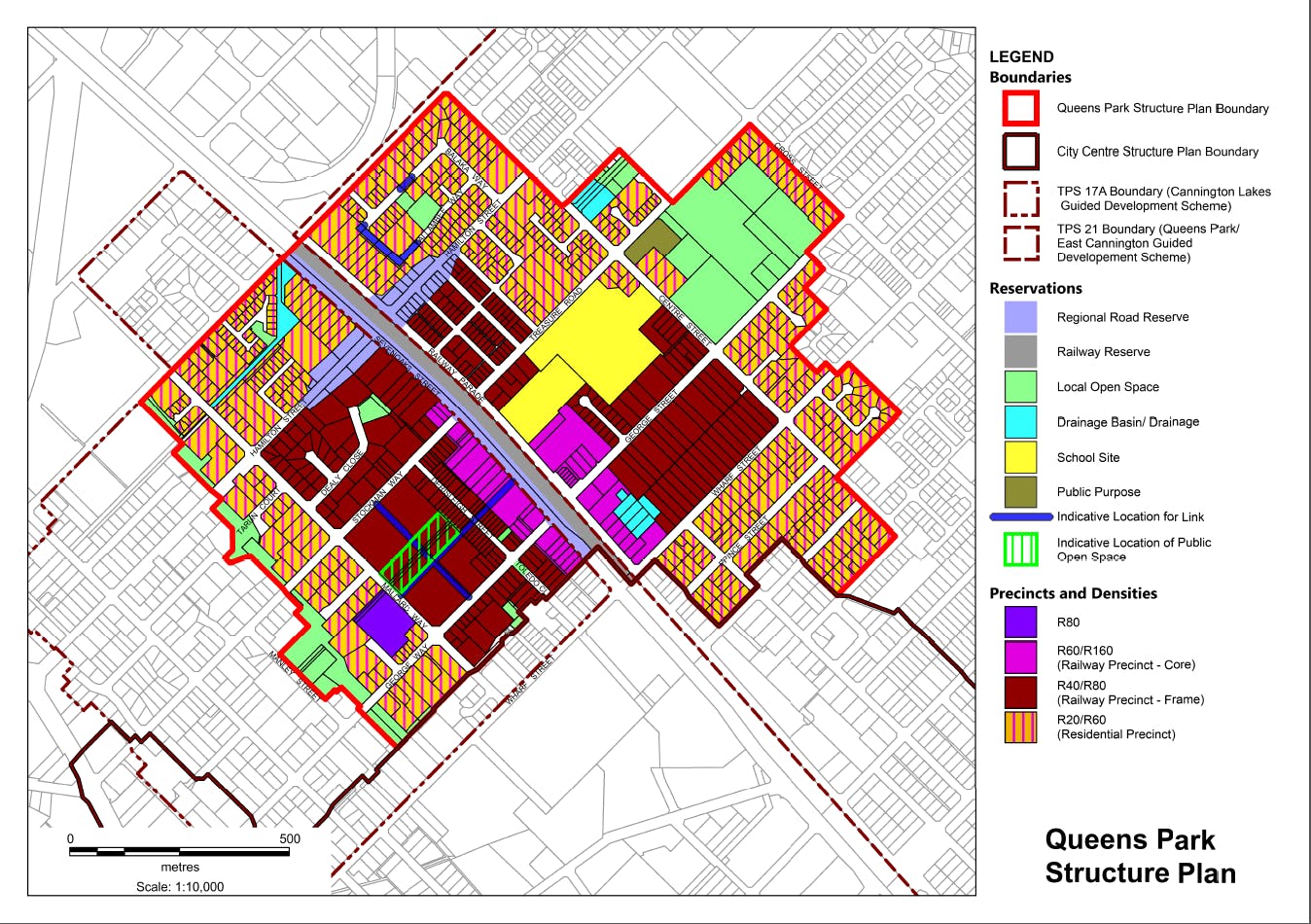 Queens Park Structure Plan