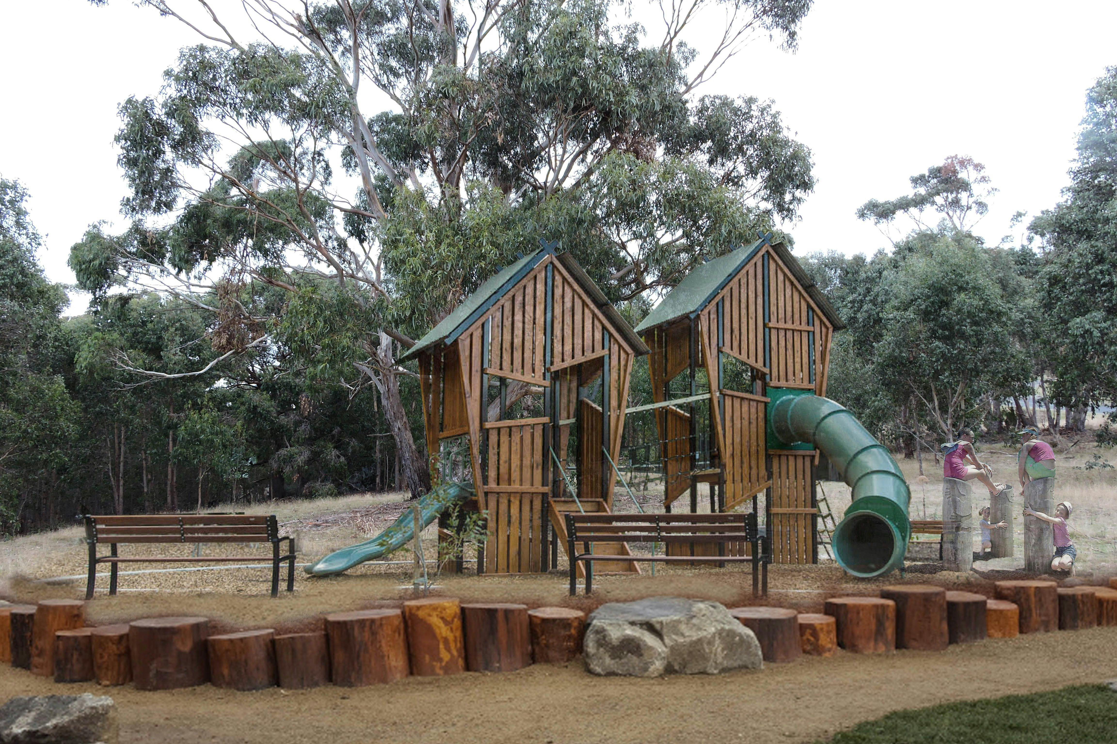 Tolmans Hill playground Fort
